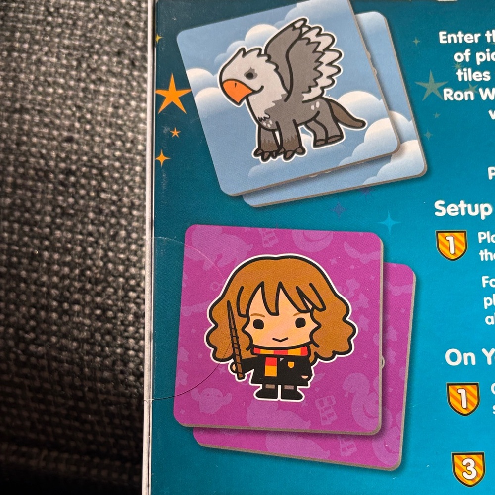 NEW - Harry Potter Matching Game by - Multicolor - Picture 4 of 5